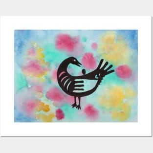 Sankofa Bird Posters and Art